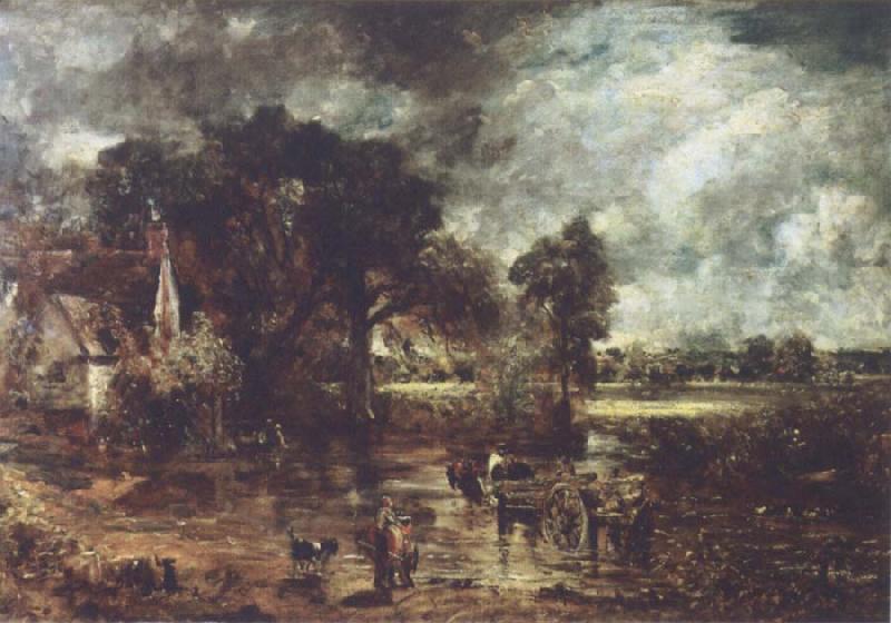 John Constable Full sale study for The hay wain Germany oil painting art